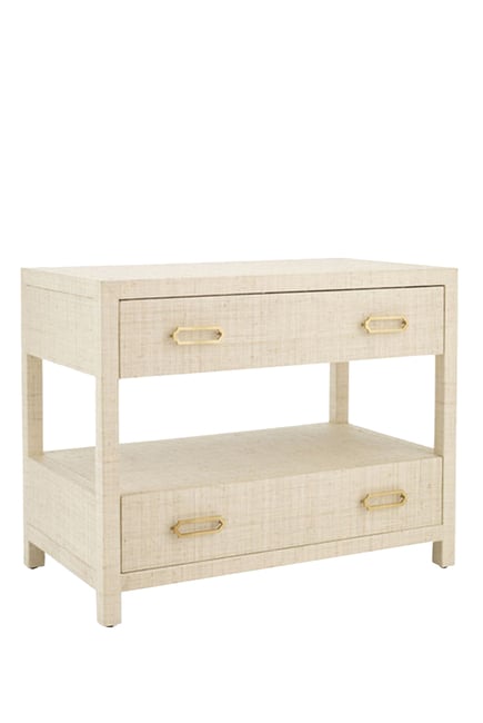 Ariel Two Drawer Nightstand